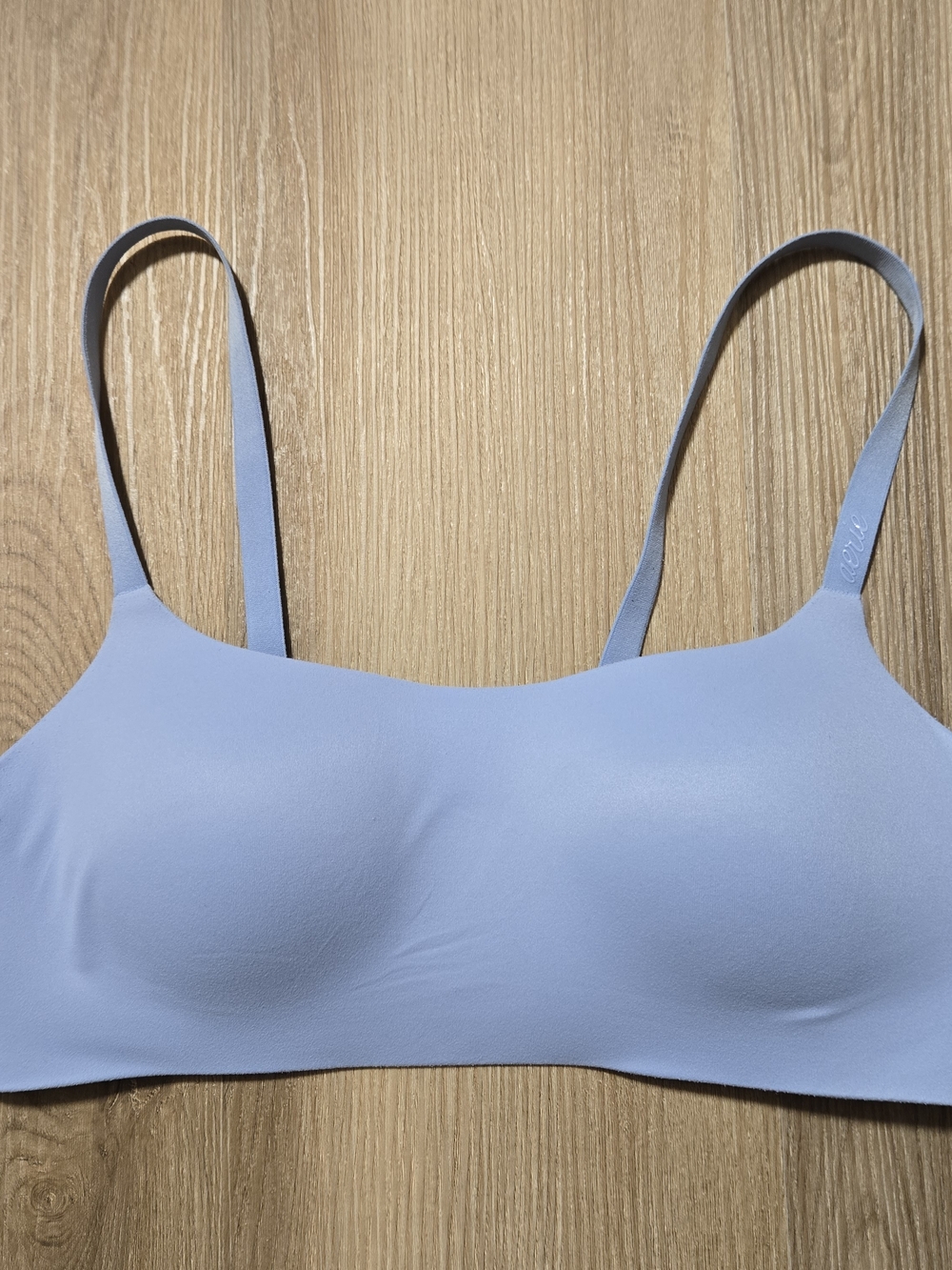 aerie Smoothez Light Blue Seamless Bra